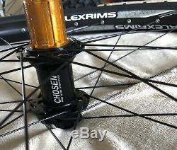 Complete Pair 29in BOOST Wheels Alex Volar 3.0 Rims Tubeless Ready Chosen 150T