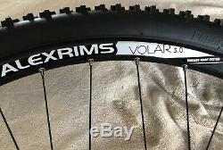 Complete Pair 29in BOOST Wheels Alex Volar 3.0 Rims Tubeless Ready Chosen 150T