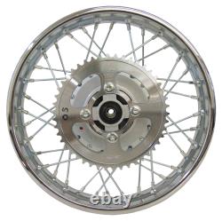 Complete Rear Rim Wheel OVERSIZE 14x1.60 for Honda 1977-78 XR 75 1979-84 XR 80