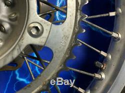 Complete Rear Wheel Excel 18 inch OEM Hub Assembly Kit Spokes Rim WR250f Wr450f
