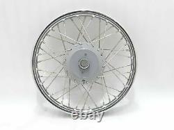 Complete Rear Wheel Rim 19 Suitable For Royal Enfield