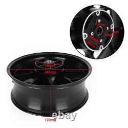 Complete Rear Wheel Rim Fit for Honda CBR 1000 RR SC59 2008 2016 Black E2 E2