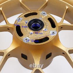 Complete Rear Wheel Rim Fit for Honda CBR 1000 RR SC59 2008 2016 Gold B2