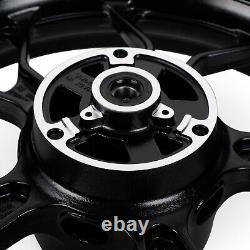 Complete Rear Wheel Rim For Yamaha YZF R3 YZF-R3 RH07 RH12 2015 2022 Black