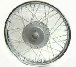 Complete Rear Wheel Rim With Hub Fit For Royal Enfield Bullet 350 500cc @