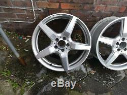 Complete Set Mercedes AMG 18 Front & Rear alloy Wheel W218 CLS / E Class