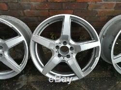 Complete Set Mercedes AMG 18 Front & Rear alloy Wheel W218 CLS / E Class