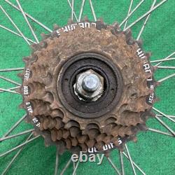 Complete Wheel 700X35C With Tires Mf-Tz21 Aluminum Rim Rear