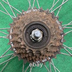 Complete Wheel 700X35C With Tires Mf-Tz21 Aluminum Rim Rear