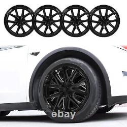 Complete Wheel Hub Rim Cover 4 Pieces Fully Wrapped Scratch Resistant And