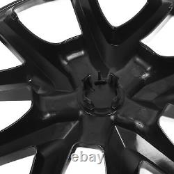 Complete Wheel Hub Rim Cover 4 Pieces Fully Wrapped Scratch Resistant And