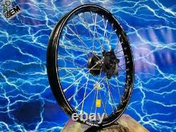 Complete Wheel Set Excel Black A60 Rims OEM Spokes Billet Hubs Assembly