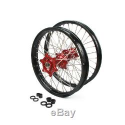 Complete Wheels Hub Rim Set for Honda CR125R CR250R CRF250R CRF450X CRF250X 450R