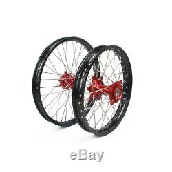 Complete Wheels Hub Rim Set for Honda CR125R CR250R CRF250R CRF450X CRF250X 450R