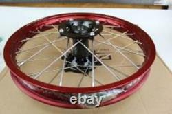 Dna X-series 19x1.85 Complete Rear Wheel Red/black Part # Mx-198h23rbk