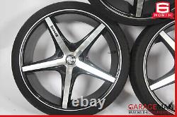 Dub Complete Wheel Tire Rim Set of 4 Pc 8.5 x 20 OEM