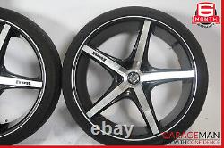 Dub Complete Wheel Tire Rim Set of 4 Pc 8.5 x 20 OEM