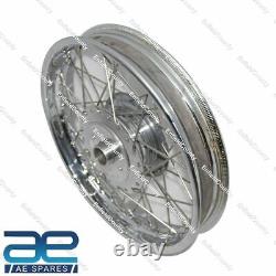 FOR ROYAL ENFIELD CLASSIC COMPLETE 18 REAR WHEEL RIM WITH 40 SS SPOKES ECs