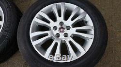 Fiat Doblo 16 alloy wheels complete and in very good condition will fit Combo