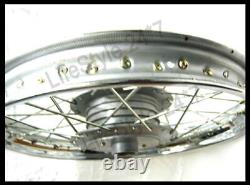 Fit For New Royal Enfield 19 Rim 40 spoke 6 Hub Complete Rear Wheel