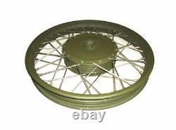 Fit For Royal Enfield Complete 19 Inch Front Wheel Rim 7 Inch Hub Green Color