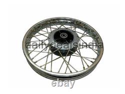 Fit For Royal Enfield Complete 19 Inches Front Wheel Rim & Drum Plate 40 Holes