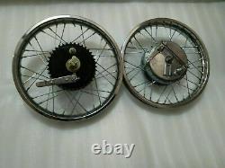 Fit For Royal Enfield Front And Rear Wheel Rim Complete 17 Inch 36 spokes