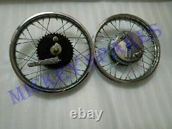 Fit For Royal Enfield Front And Rear Wheel Rim Complete 17 Inch 36 spokes