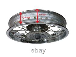 Fits For Royal Enfield Classic C5 UCE 18 Complete Rear Wheel Rim