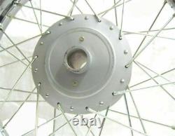 Fits ROYAL ENFIELD COMPLETE REAR WHEEL RIM 19 WM2