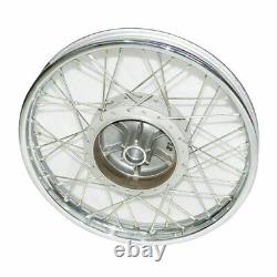 Fits Royal Enfield 350 500cc Complete Front Wheel Rim With Hub