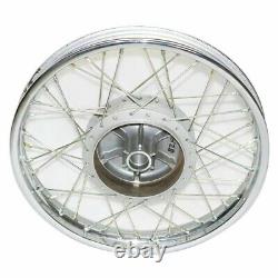 Fits Royal Enfield 350 500cc Complete Front Wheel Rim With Hub