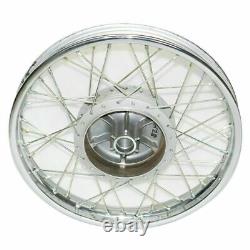 Fits Royal Enfield 350 500cc Complete Front Wheel Rim With Hub ECs