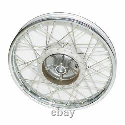 Fits Royal Enfield 350 500cc Complete Front Wheel Rim With Hub S2u