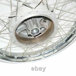 Fits Royal Enfield 350 500cc Complete Front Wheel Rim With Hub S2u