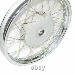 Fits Royal Enfield 350 500cc Complete Front Wheel Rim With Hub S2u