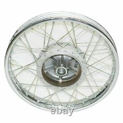 Fits Royal Enfield 350cc 500cc Complete Front Wheel Rim With Hub GEc