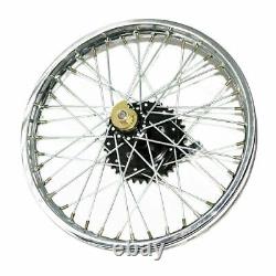 Fits Royal Enfield BSA Rear Wheel Rim 19'' Complete + Spoke Half + Hub