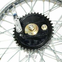 Fits Royal Enfield BSA Rear Wheel Rim 19'' Complete + Spoke Half + Hub ECs