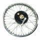 Fits Royal Enfield Bsa Rear Wheel Rim 19'' Complete + Spoke Half + Hub S2u