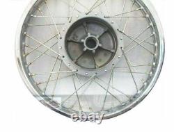 Fits Royal Enfield Bullet 350 500 Complete Pair Steel Wheel Rim Wm2 19