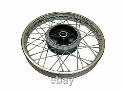Fits Royal Enfield Complete 19 Front Wheel Rim 40 Holes With Drum Plate GEc