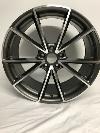 For Audi Rs4 Style 18 X 8 Inch Alloy Wheels Set X4 New 5x112 Satin Graphite