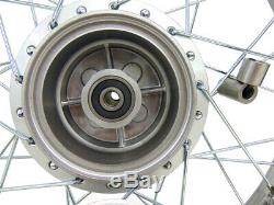 For Honda 85-up CRF80 XR80 14 Complete Rear Rim Wheel Assembly Brakes& Sprocket
