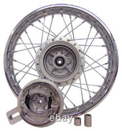 For Honda CRF80 XR80 14 Complete Rear Rim Wheel Assembly Brake & 420 Sprocket