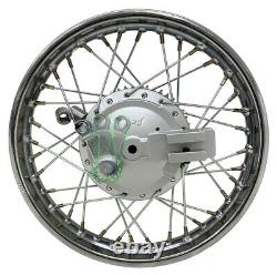For Honda CRF80 XR80 14 Complete Rear Rim Wheel Assembly Brake & 420 Sprocket
