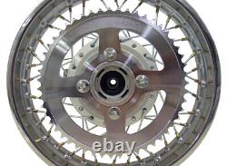 For Kawasaki 03-06 KLX 125 14 Complete Rear Rim Wheel Assembly Brakes Sprocket