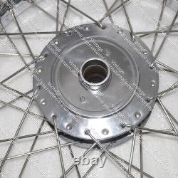 For Royal Enfield Classic Complete 18 Rear Wheel Rim With 40 Ss Spokes @uk