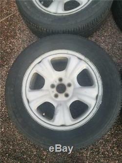 For Subaru SG Complete Set Rims Wheels + Good Tires Fits Forester Outback