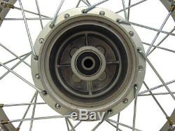 For Suzuki 03-Up DRZ 125 14 Complete Rear Rim Wheel Assembly Brakes & Sprocket